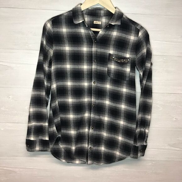 Hollister Beaded Flannel  - Picture 1 of 4